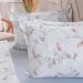 Jogo de Cama Solteiro 200 Fios Estampado 3 Pçs 90x190x35 Floralis