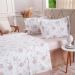 Jogo de Cama Solteiro 200 Fios Estampado 3 Pçs 90x190x35 Lyrical