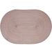 Kit 12 Americano Requinte Liso para Mesa Oval 30x45cm Taupe
