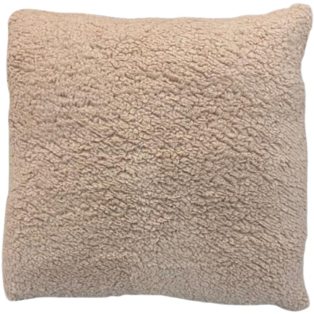 Kit 2 Capas de Almofada Sherpa Realce 45x45 com Enchimento Tessi