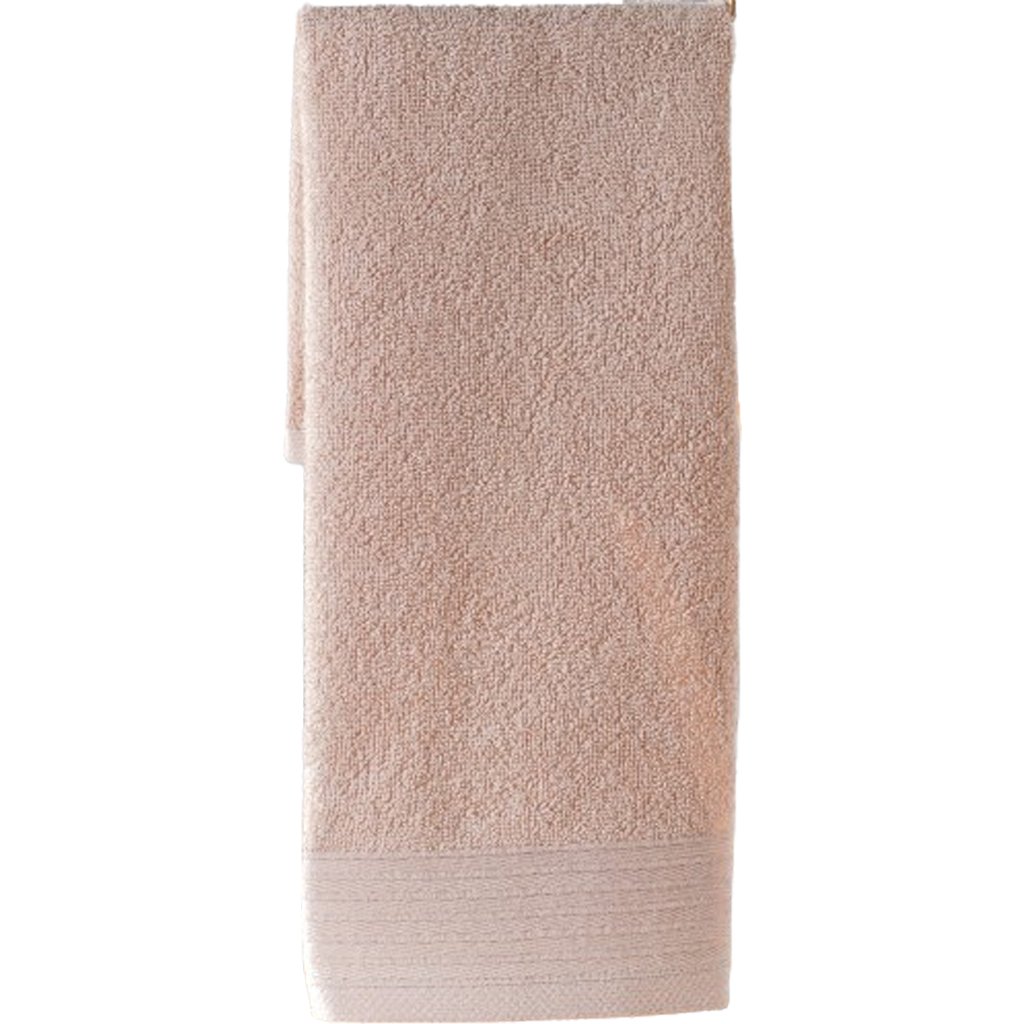 Kit 3 Toalha de Lavabo Glamour 100% Algodão 30x50cm Champagne