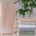 Kit 3 Toalha de Lavabo Glamour 100% Algodão 30x50cm Champagne