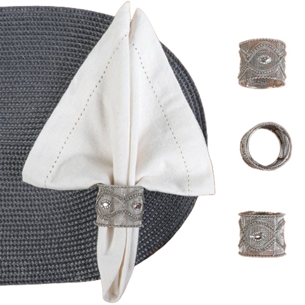 Kit 4 Porta Guardanapos Glamour