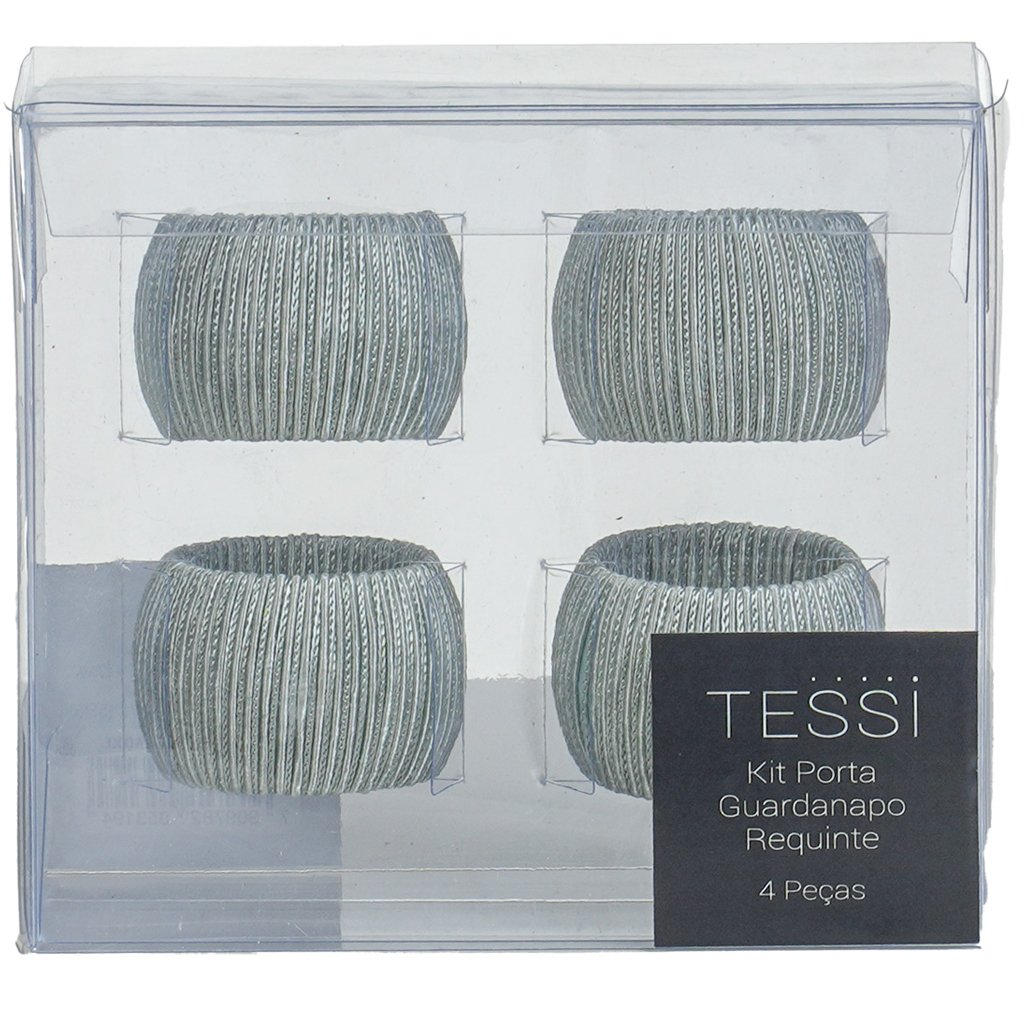 Kit 4 Porta Guardanapos Requinte Erva Doce