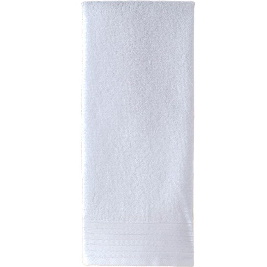 Kit 4 Toalha de Lavabo Glamour 100% Algodão 30x50cm Branco
