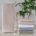 Kit 5 Toalha de Lavabo Glamour 100% Algodão 30x50cm Pergaminho