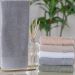 Kit 5 Toalha de Lavabo Glamour 100% Algodão 30x50cm Zinco