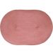 Kit 8 Americano Requinte Liso para Mesa Oval 30x45cm Rosê