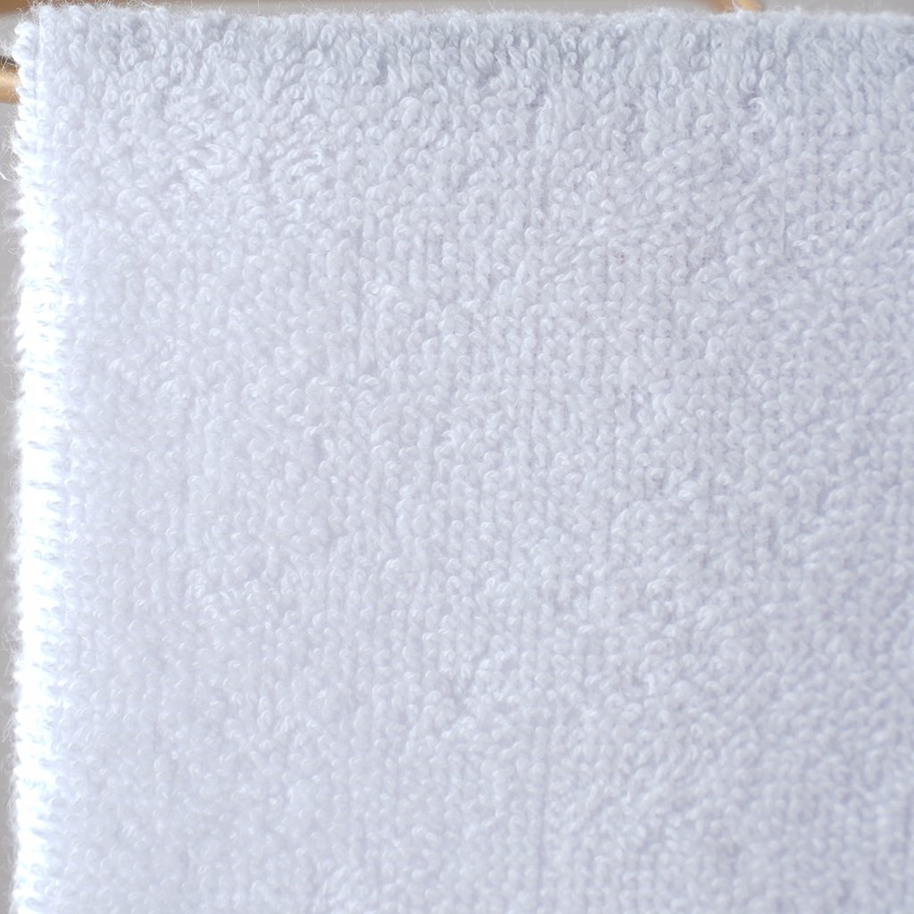 Kit 8 Toalha de Lavabo Glamour 100% Algodão 30x50cm Branco