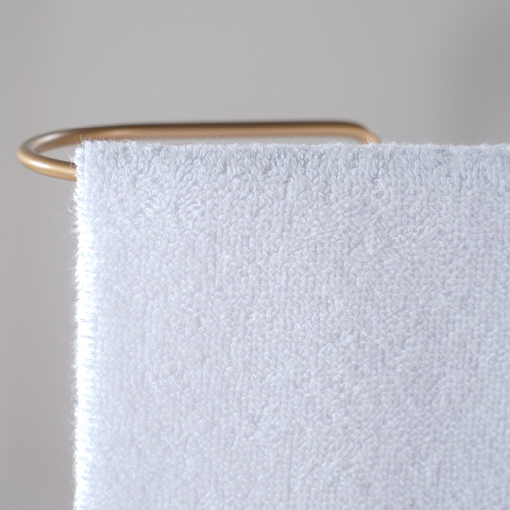 Kit 8 Toalha de Lavabo Glamour 100% Algodão 30x50cm Branco