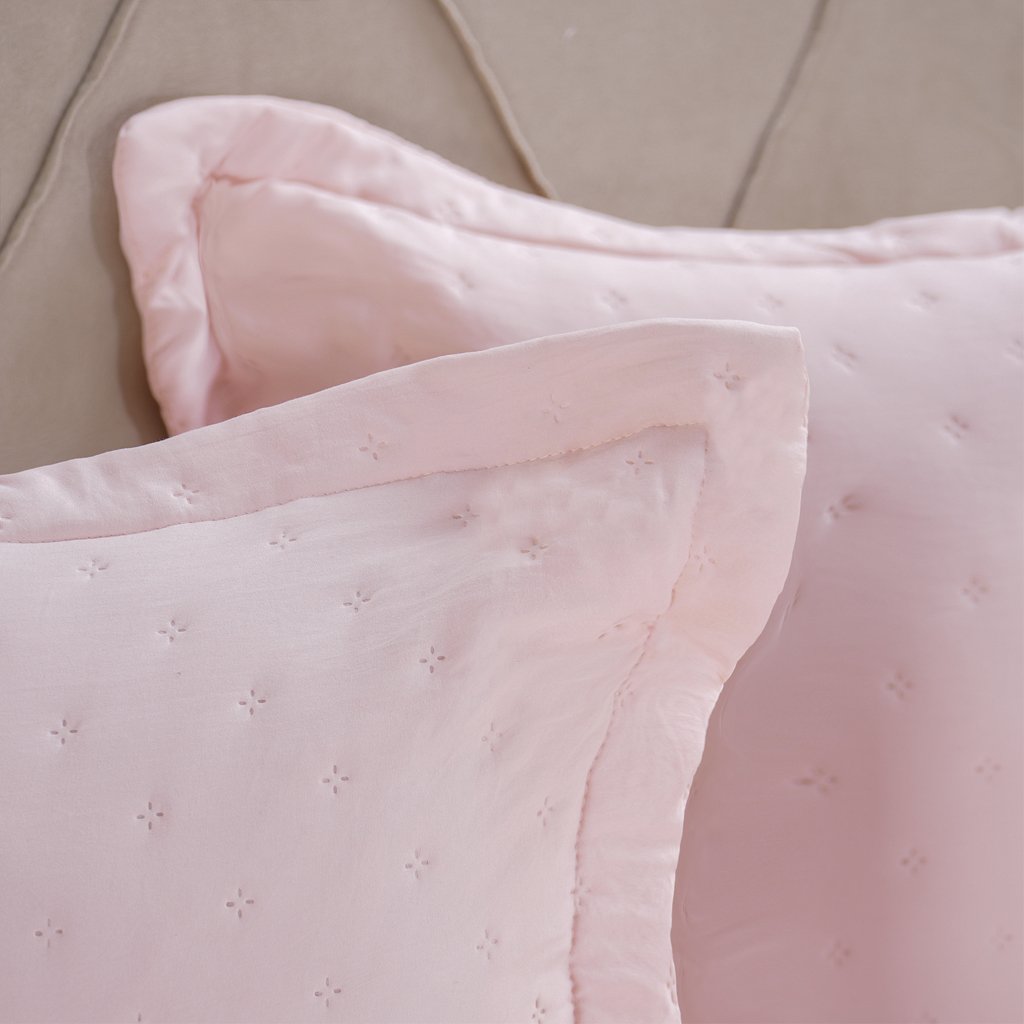 Kit Cobre Leito Casal Miraggio Ultra Soft com Porta Travesseiro New Rose