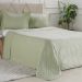 Kit Cobre Leito King Miraggio Ultra Soft com Porta Travesseiro Olive