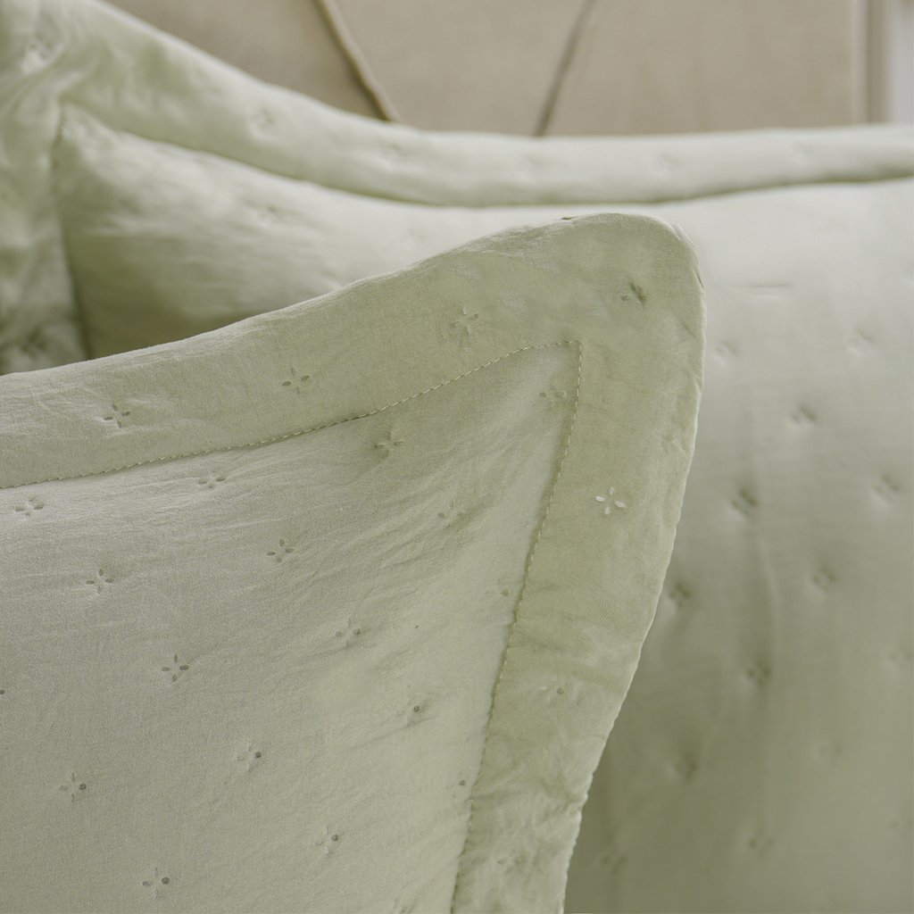 Kit Cobre Leito King Miraggio Ultra Soft com Porta Travesseiro Olive