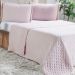 Kit Cobre Leito Queen Miraggio Ultra Soft 240x260cm Wild Rosê