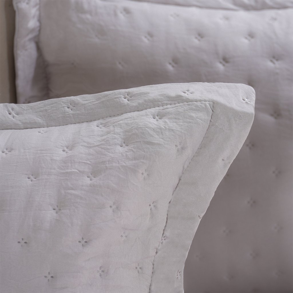 Kit Cobre Leito Queen Miraggio Ultra Soft com Porta Travesseiro Cinza Elefante