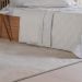 Kit Colcha Casal 3 Pçs Ricamo 300 Fios 100% Algodão 220x240cm Cinza Fog