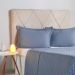 Kit Colcha Casal Miraggio New Soft 100% Poliéster 220x240cm Azul Cobalt