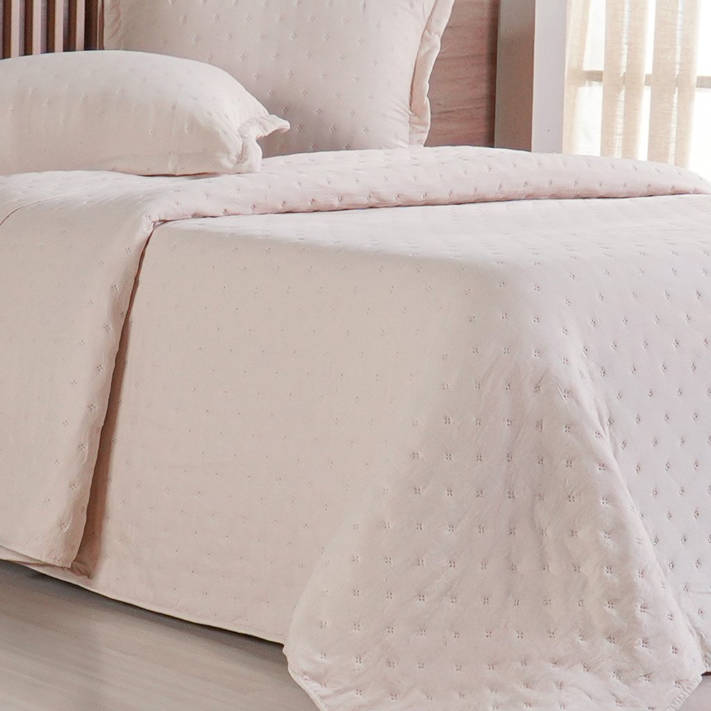 Kit Colcha Casal Miraggio New Soft 220x240cm Pêssego Claro