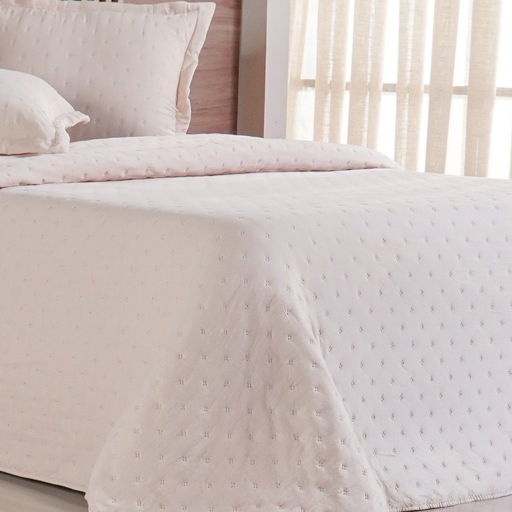 Kit Colcha Casal Miraggio New Soft 220x240cm Pêssego Claro
