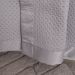Kit Colcha Casal Satinatta Cetim Toque Pele de Pessego 220x240cm Níquel