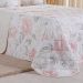 Kit Colcha King 200 Fios Estampada New 100% Algodão 260x280cm Aquarelle