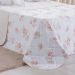 Kit Colcha King 200 Fios Estampada New 100% Algodão 260x280cm Classique