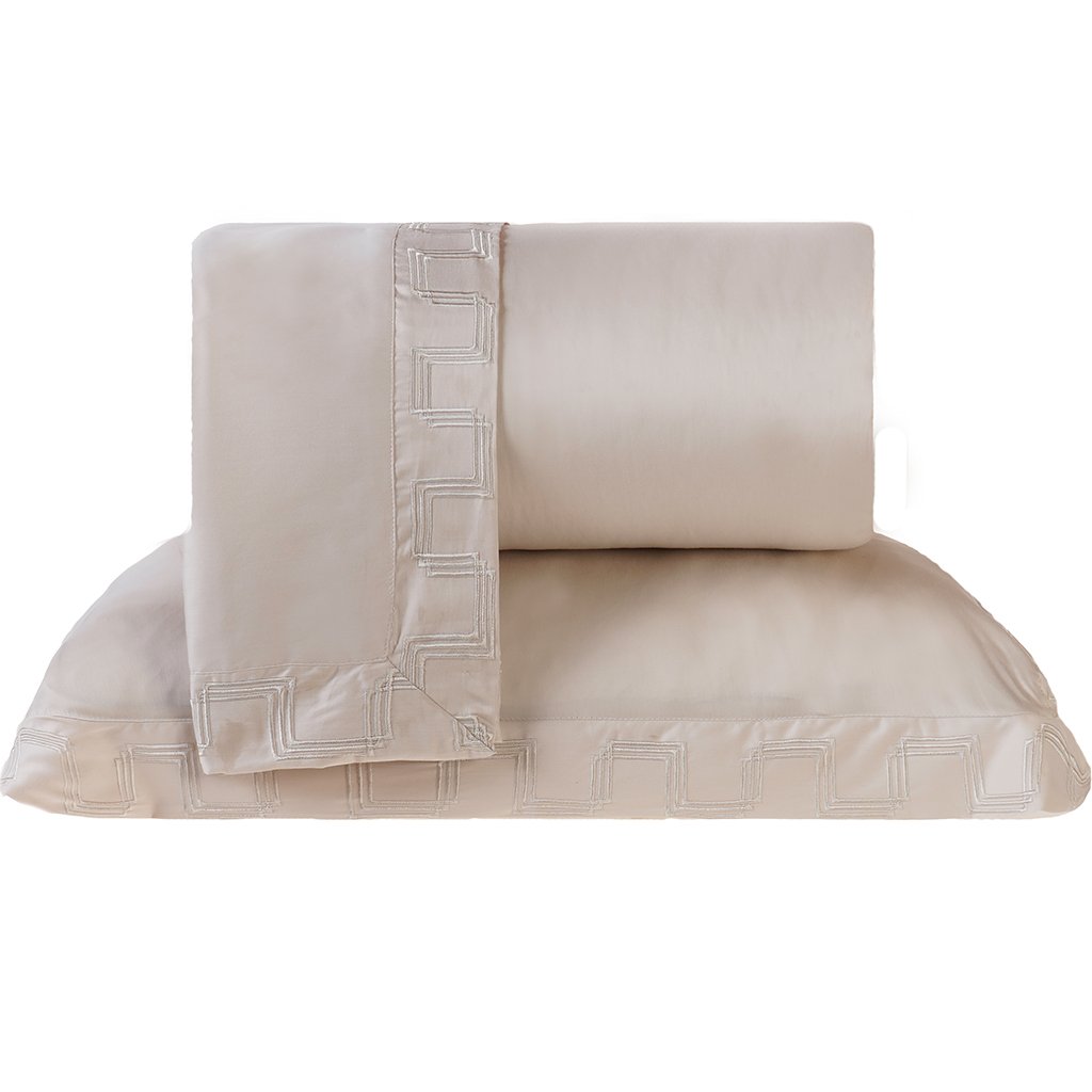 Kit Colcha King 300 Fios Classic 260x280cm Latte