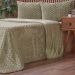 Kit Colcha King Luxor Jacquard 100% Poliéster 250x270cm Folha Seca
