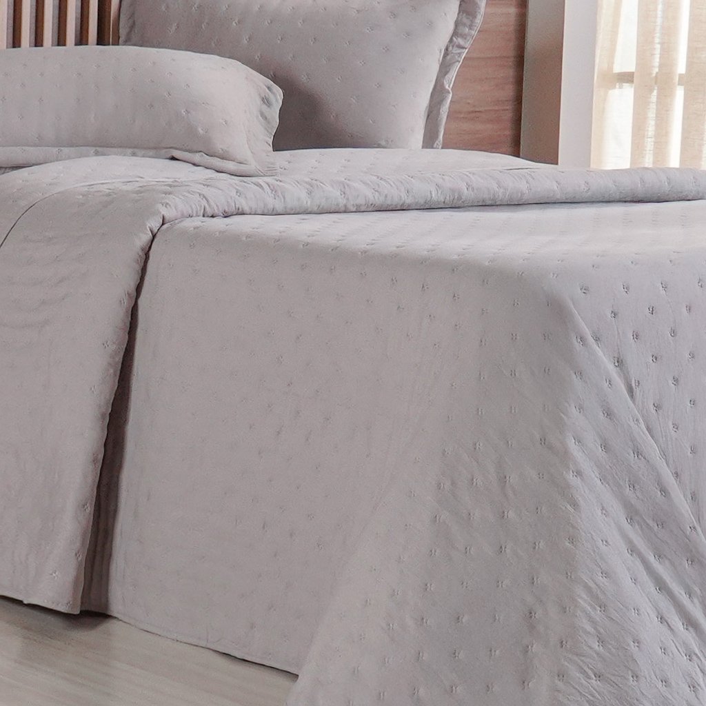 Kit Colcha King Miraggio New Soft 260x280cm Cahsmere