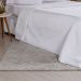 Kit Colcha King Satinatta Cetim Toque Pele de Pessego 260x280cm Branco