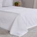 Kit Colcha King Satinatta Cetim Toque Pele de Pessego 260x280cm Branco