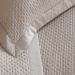 Kit Colcha King Satinatta Cetim Toque Pele de Pessego 260x280cm Latte