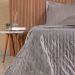 Kit Colcha King Sensatti 3D Embossed 260x280cm Cashmere