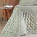 Kit Colcha King Sensatti 3D Embossed 260x280cm Verde Alfafa