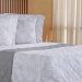 Kit Colcha Queen 200 Fios Estampada New 100% Algodão 240x260cm Dessin
