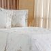 Kit Colcha Queen 200 Fios Estampada New 100% Algodão 240x260cm Organique