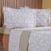 Kit Colcha Queen 200 Fios Estampada New 100% Algodão 240x260cm Rayon