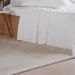 Kit Colcha Queen 3 Pçs Ricamo 300 Fios 100% Algodão 240x260cm Branco
