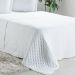 Kit Colcha Queen Miraggio New Soft 240x260cm Branco