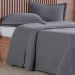 Kit Colcha Queen Miraggio New Soft 240x260cm Grafite