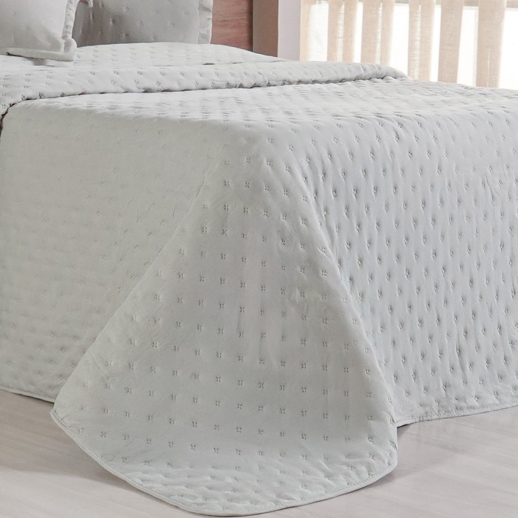 Kit Colcha Queen Miraggio New Soft 240x260cm Verde Alfafa