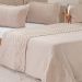 Kit Colcha Queen Santorini New 240x260cm Biscuit