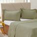 Kit Colcha Queen Santorini New 240x260cm Folha Seca