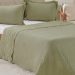 Kit Colcha Queen Santorini New 240x260cm Folha Seca