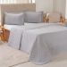 Kit Colcha Queen Santorini New 240x260cm Platina