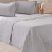 Kit Colcha Queen Santorini New 240x260cm Platina