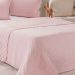 Kit Colcha Queen Santorini New 240x260cm Rosa Glace