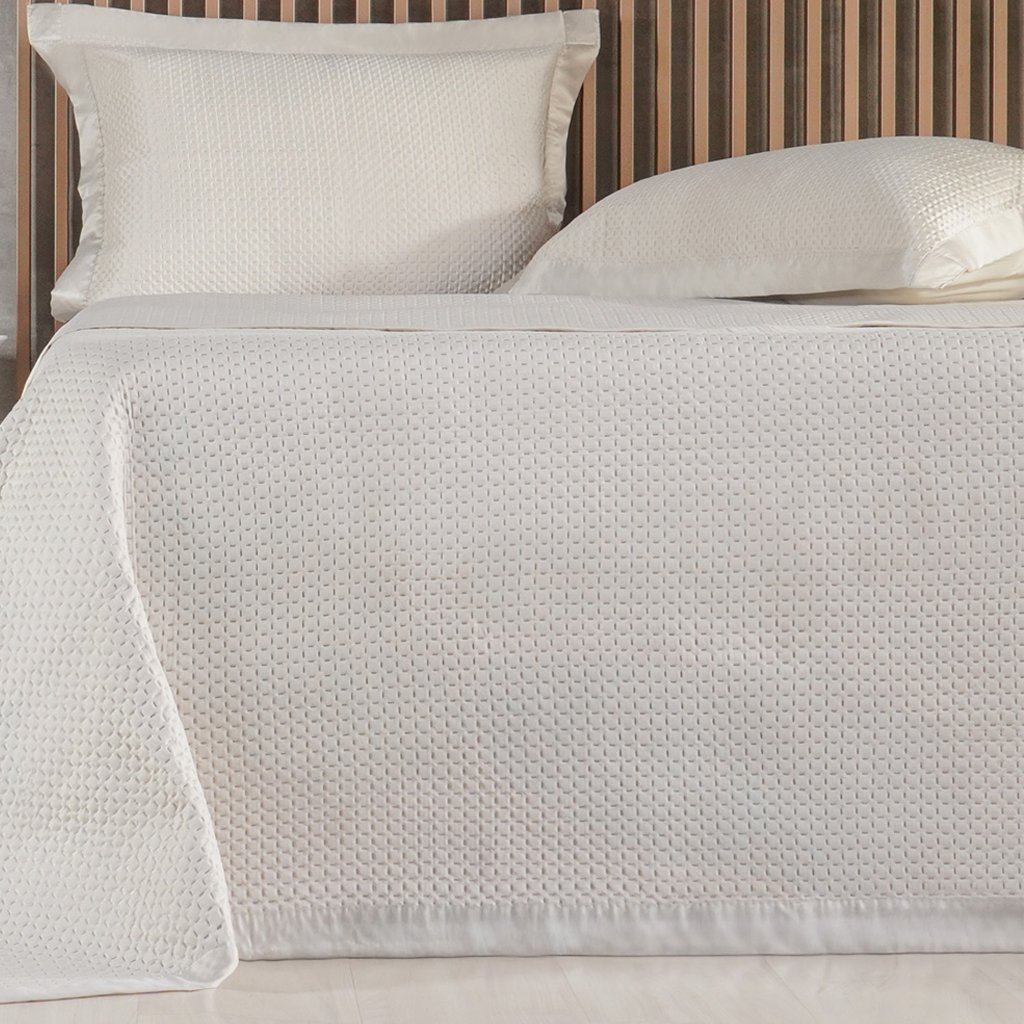 Kit Colcha Queen Satinatta Cetim 100% Poliéster 240x260cm Biscuit
