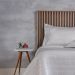 Kit Colcha Queen Satinatta Cetim Toque Pele de Pessego 240x260cm Suede Claro