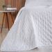 Kit Colcha Queen Sensatti 3D Embossed 240x260cm Branco